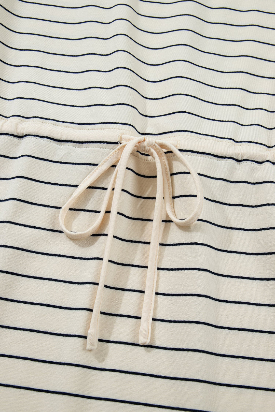 Mabel Stripe Drawstring Tunic Tank