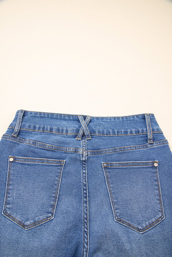 Mikaela Fly Straight Leg Jeans