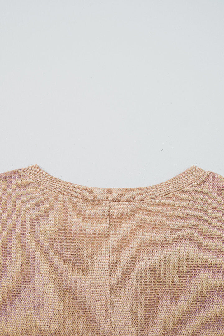 Abby Shoulder Knit Tunic PLUS Top