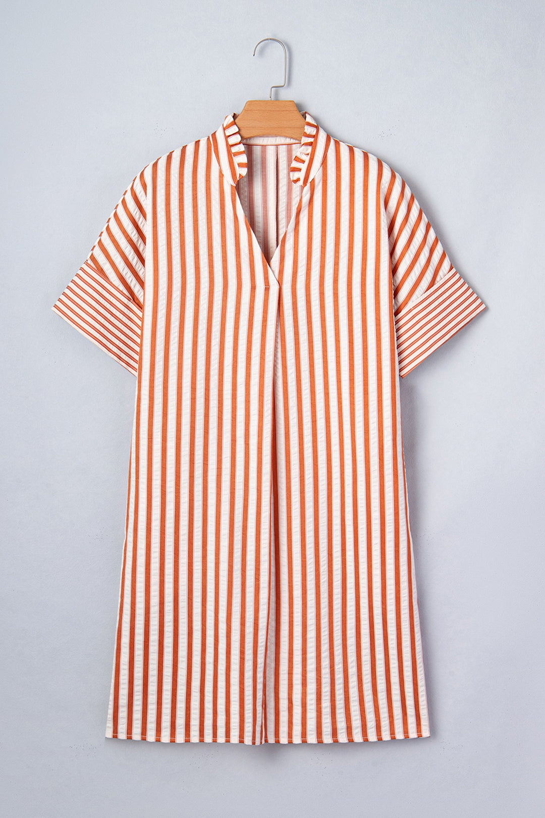 Darcy Cuffs Shift Mini Dress