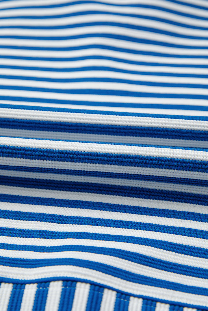 Reign Zip Collar Pullover Long Sleeve Top