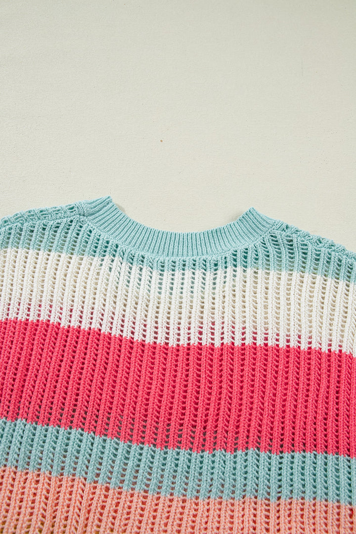 Joelle Knit Short Sleeve Sweater