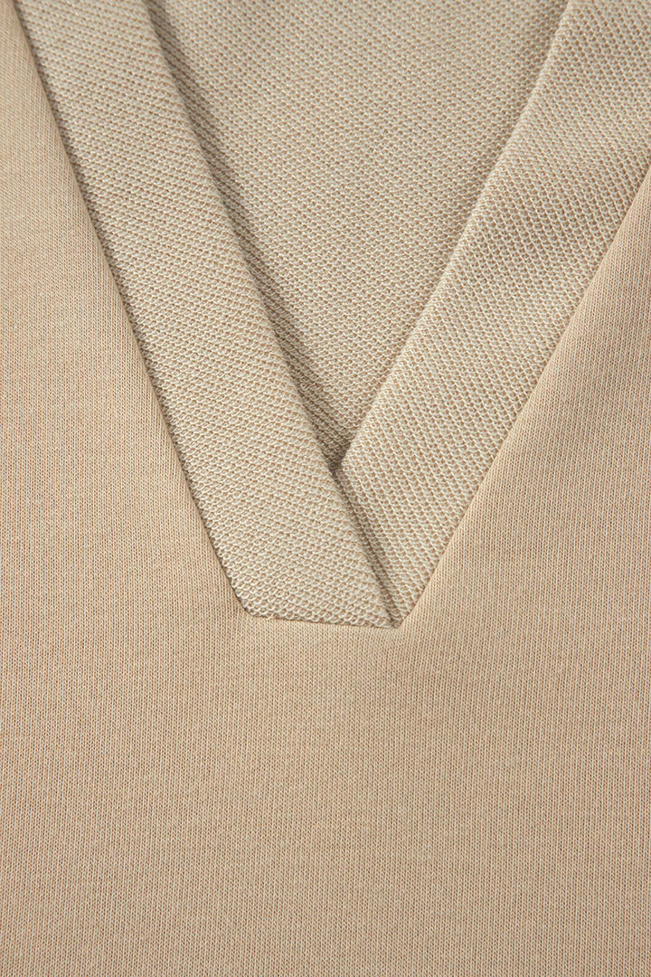 Iris Notched Raw Edge PLUS Jumper