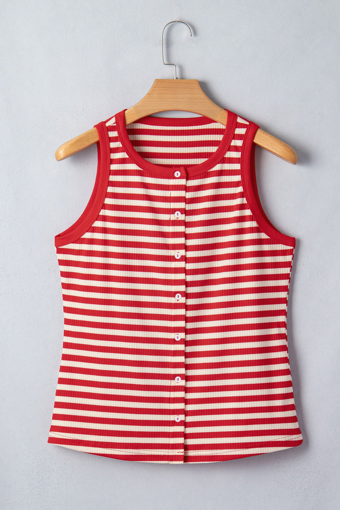 Monica Ribbed Knit Tank Top