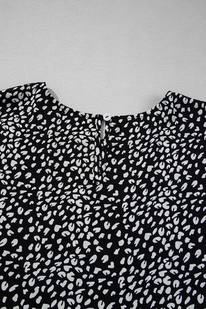 Danielle Back Tiered Flowy PLUS Blouse