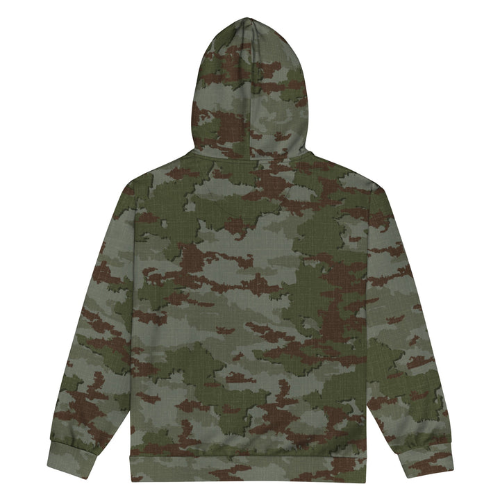 Athleisure Unisex Zip Hoodie | TerraVerde Camo
