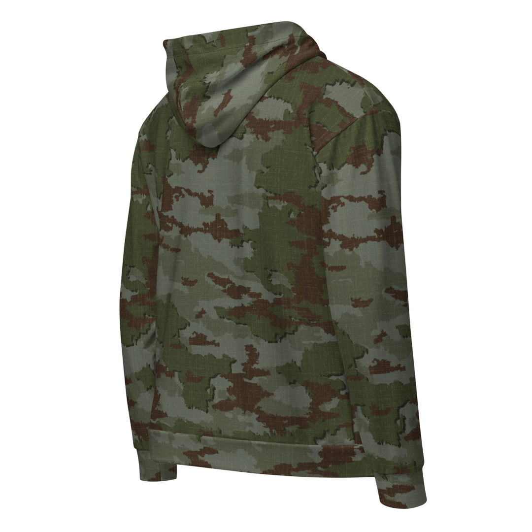 Athleisure Unisex Zip Hoodie | TerraVerde Camo