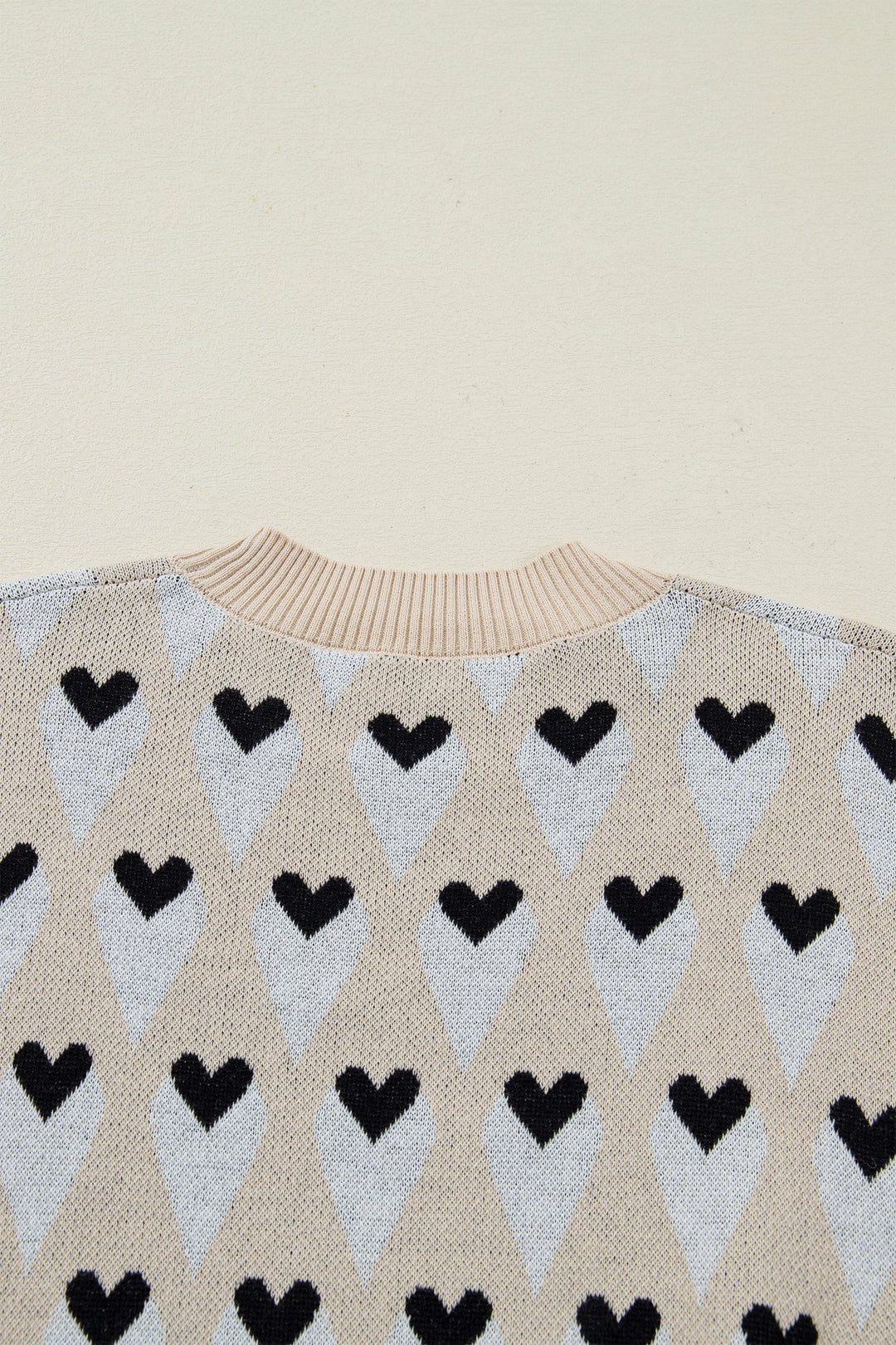 Aspyn Ribbed Trim Loose Sweater