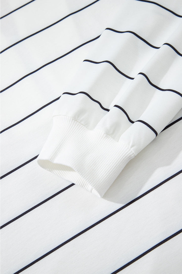 Skyler Print Drop Shoulder Long Sleeve Top