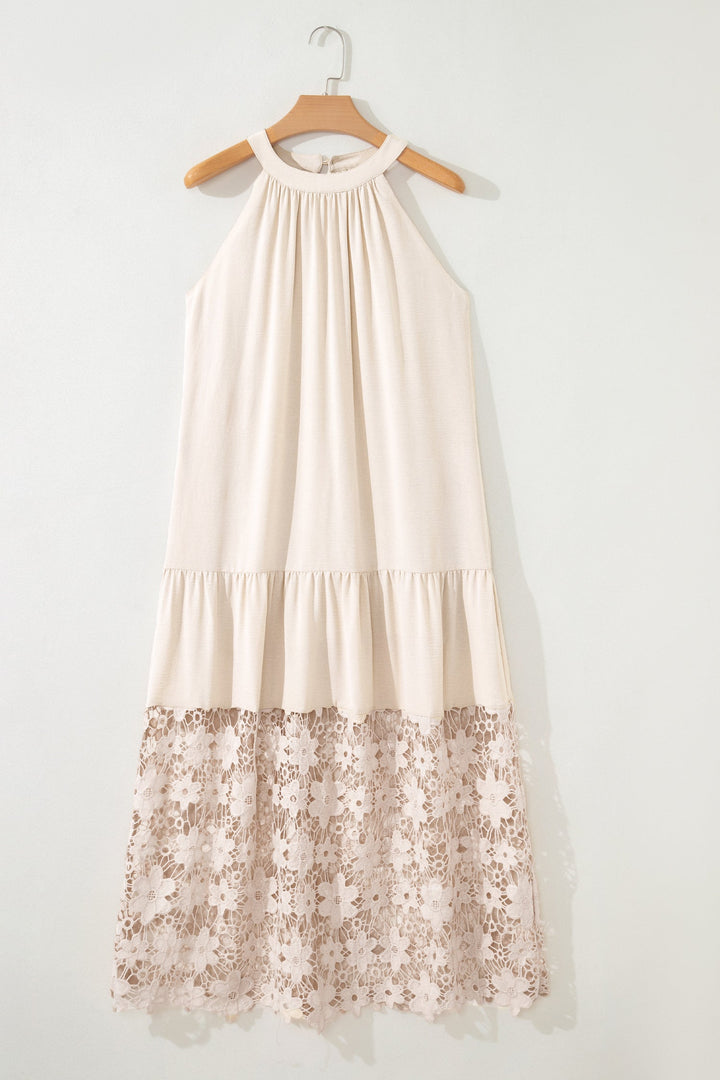 Ensley Loose Halter Summer Dress