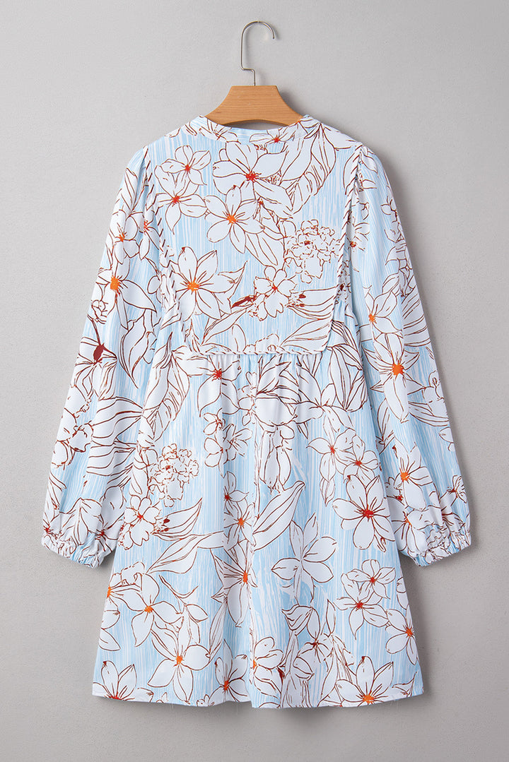 Briana 4 Sleeve Mini Dress