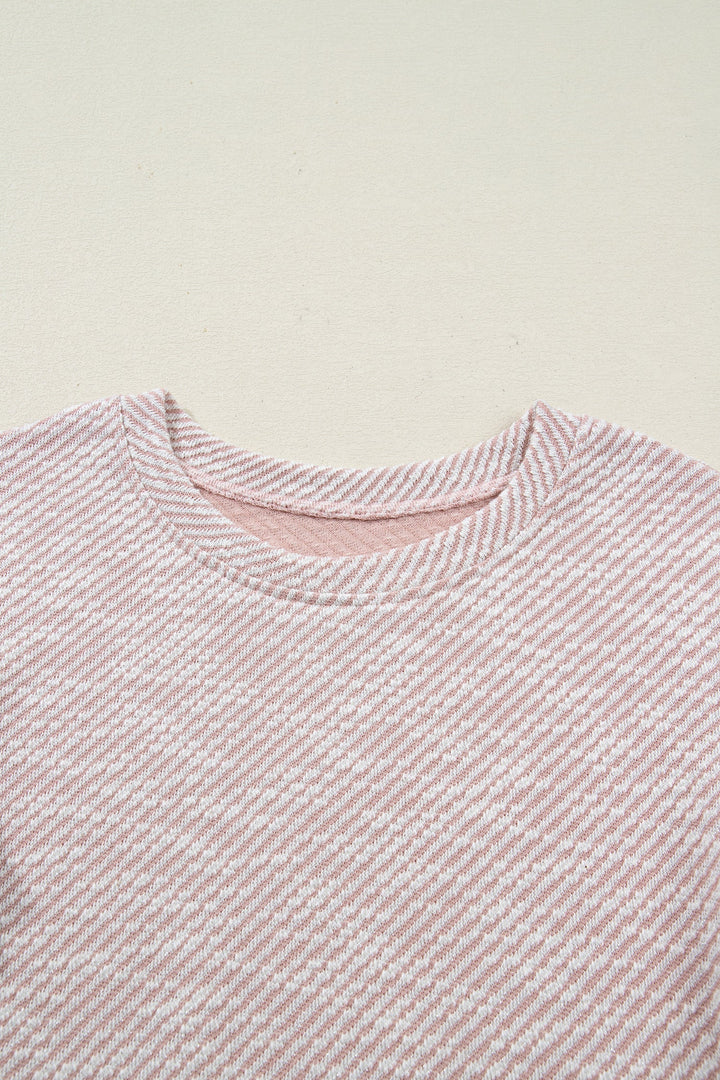 Amanda Ruffled Short Sleeve Blouse