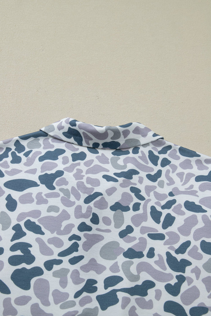 Reyna Polo Collar Lounge Set