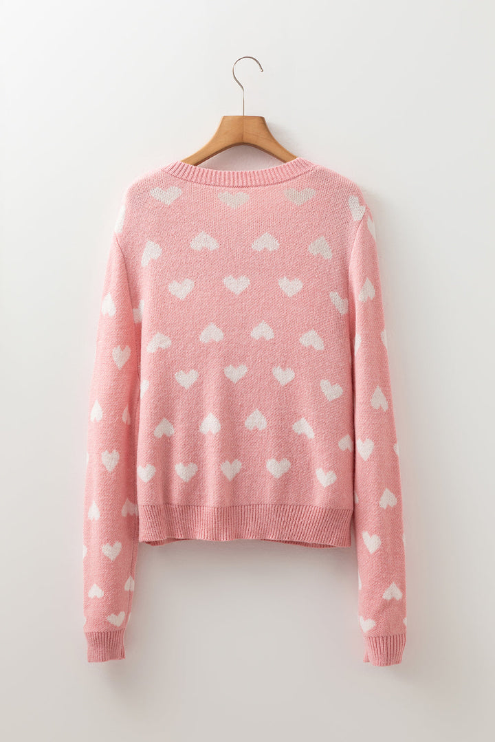 Zara Pattern Front Cardigan Sweater