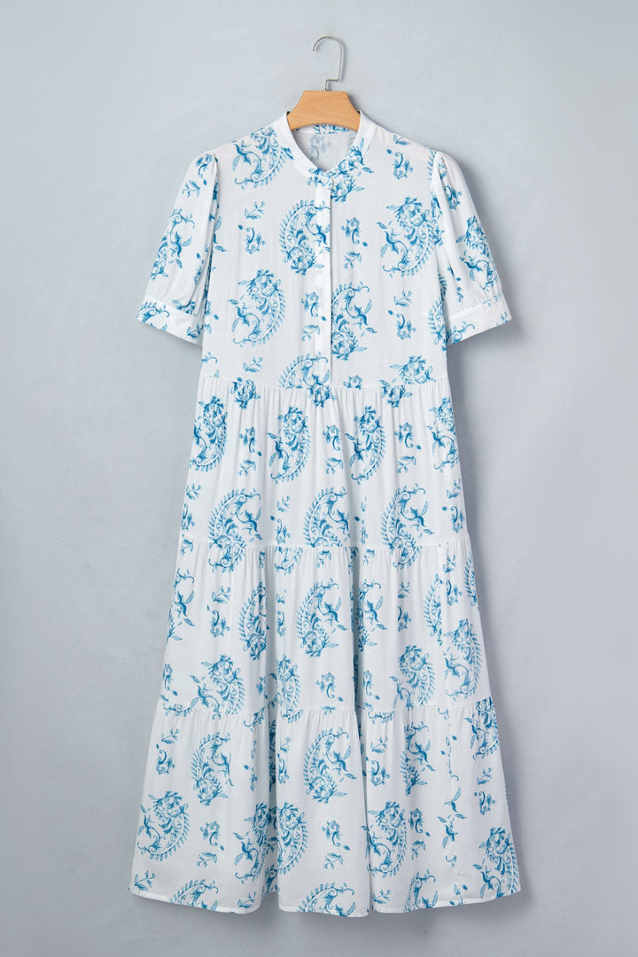 Milana Short Sleeve Maxi PLUS Dress