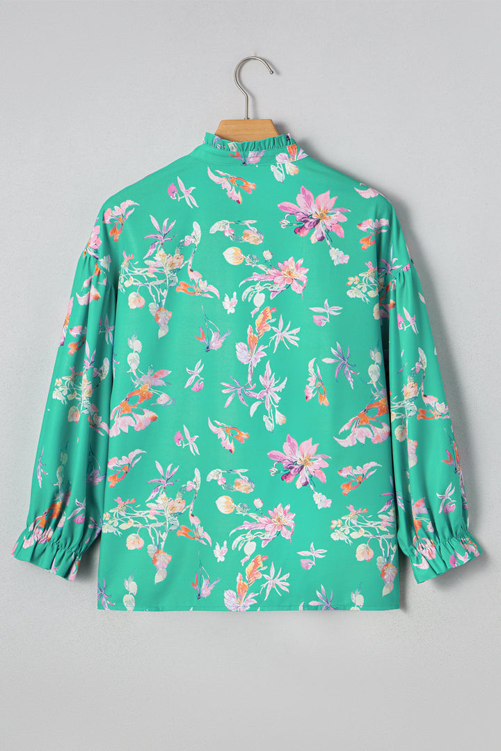 Bella Lantern Sleeve Front Shirt