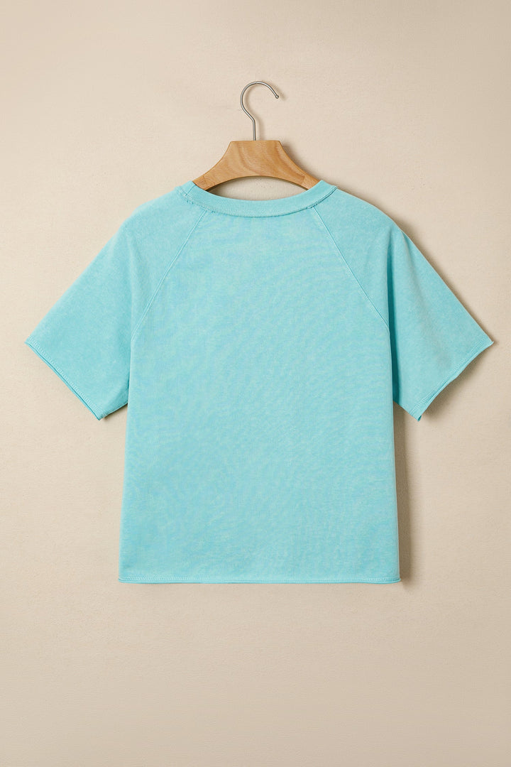 Judith Boxy Fit Cropped Tee