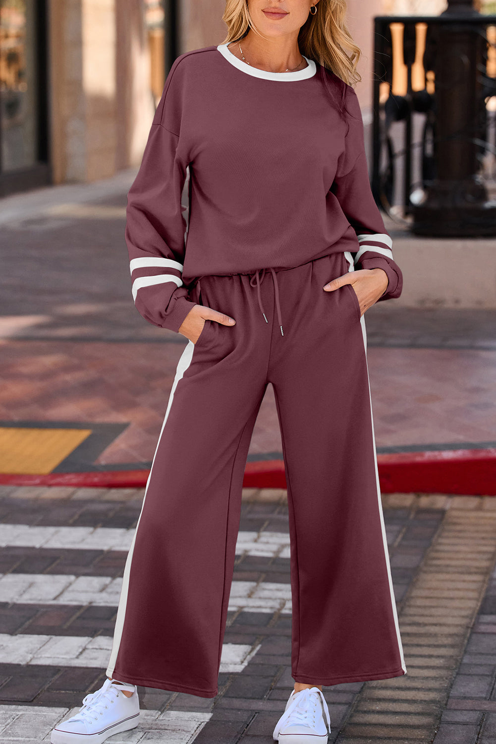 Novah Wide Leg Pant Set