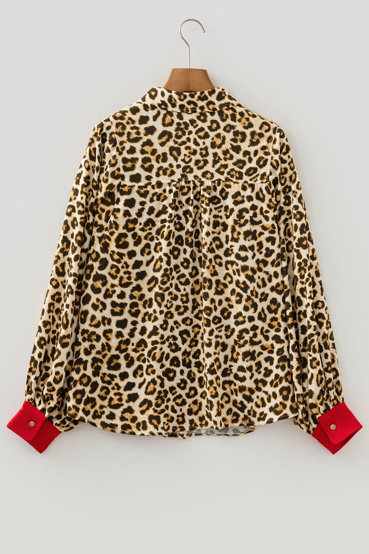 Mikayla Contrast Edge Shirt