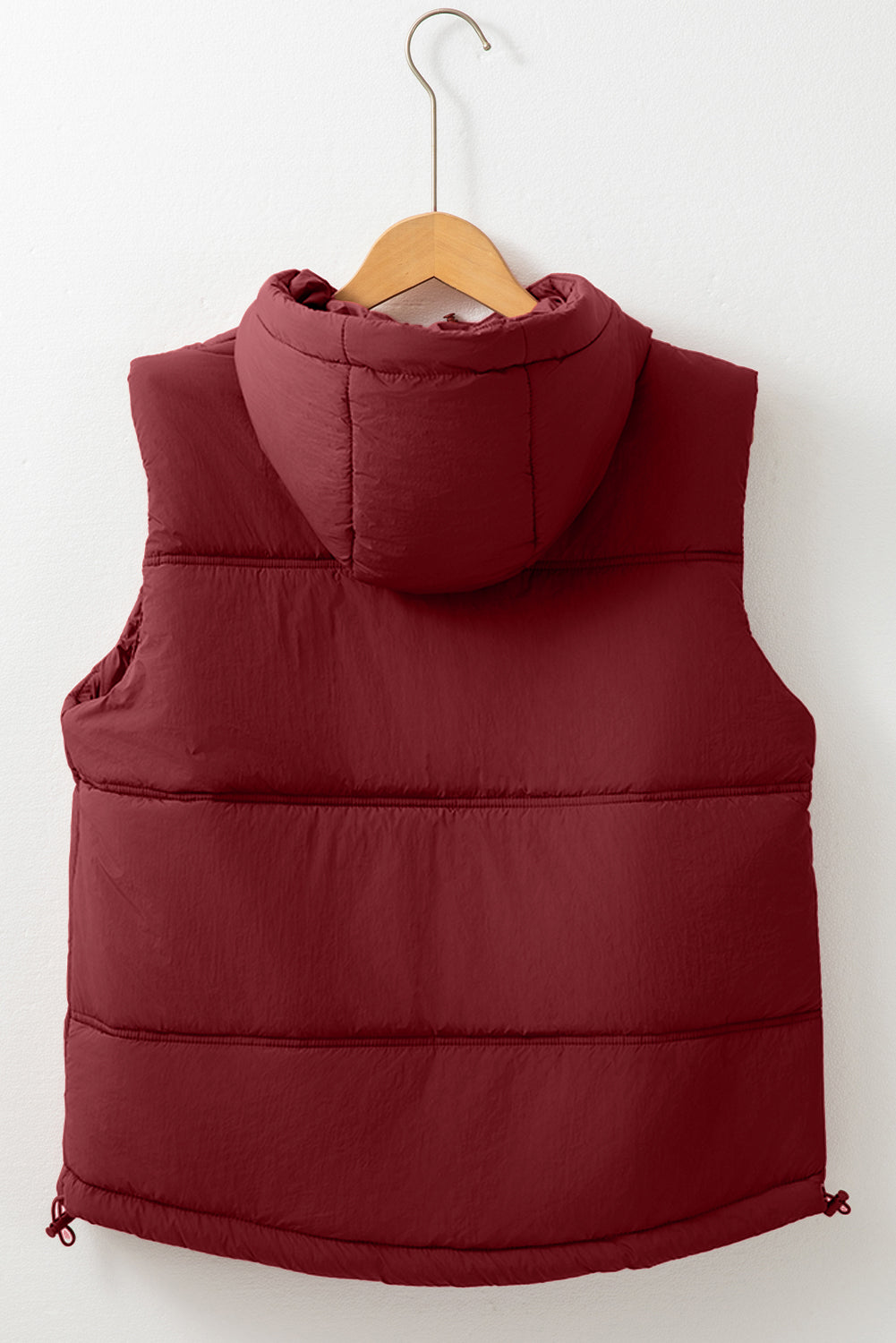 Clare Side Hooded Puffer Vest