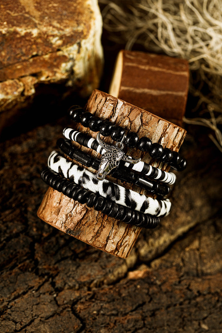 Elisa Charm 5pcs Bracelet Set