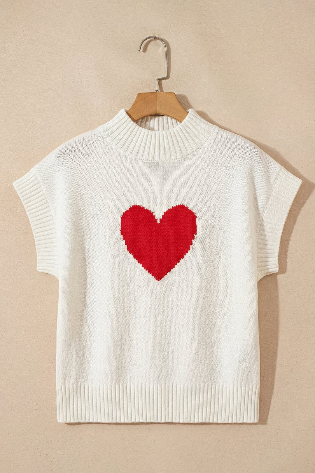 Adele Cropped Short Sleeve Sweater