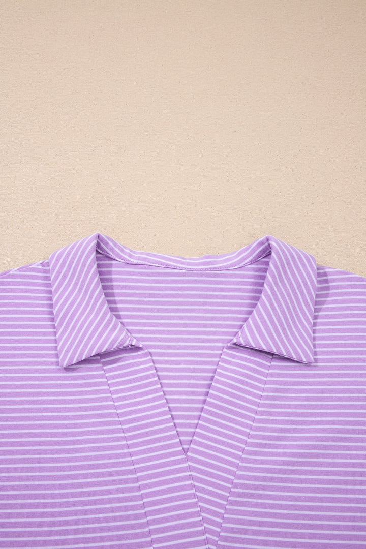 Zara Dolman Sleeve Polo Shirt Set