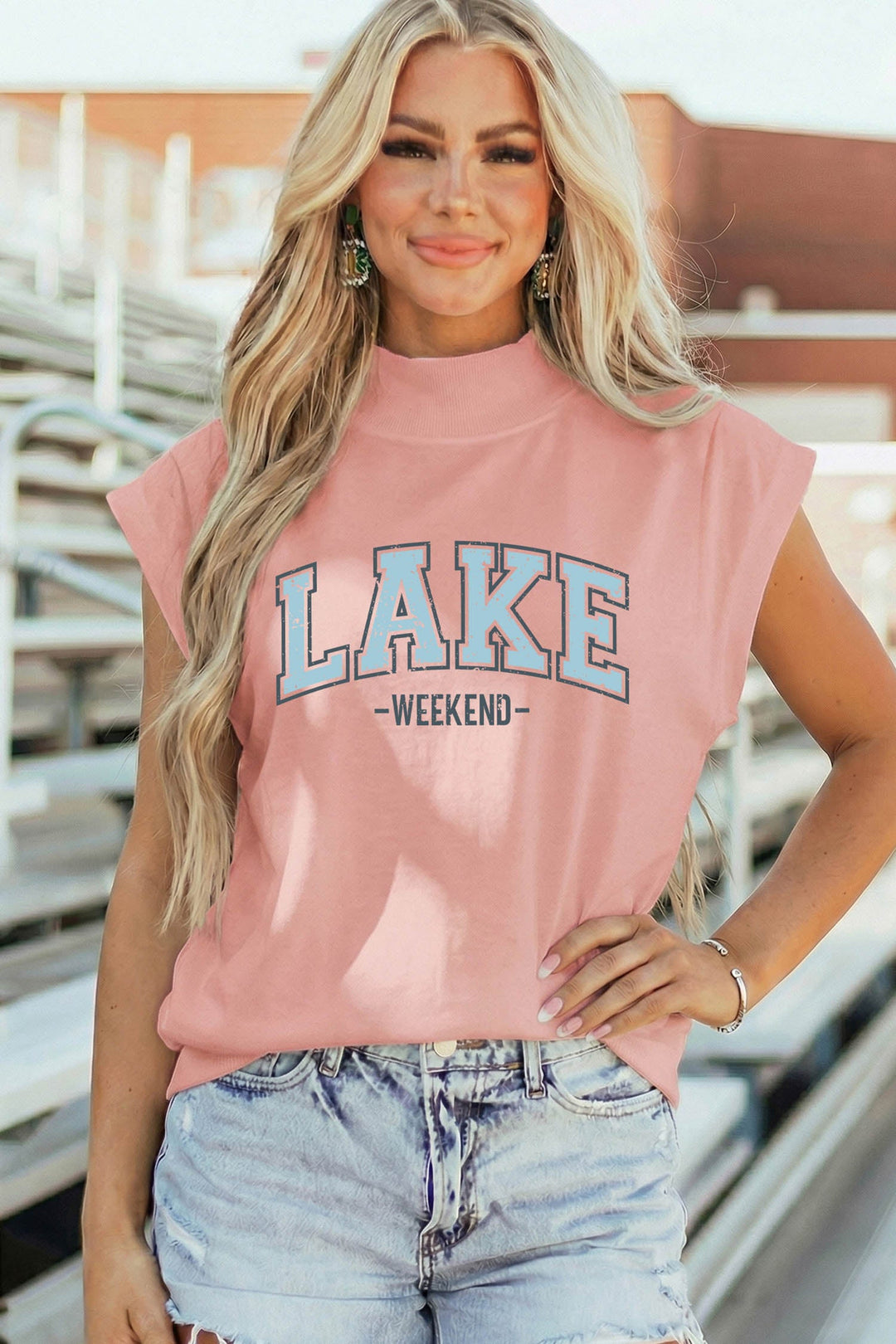 Nevaeh High Short Sleeve Top