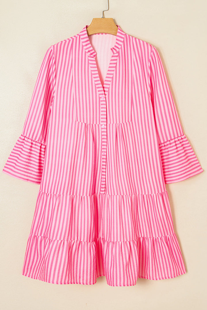 Oaklynn Tiered Flowy Mini Dress