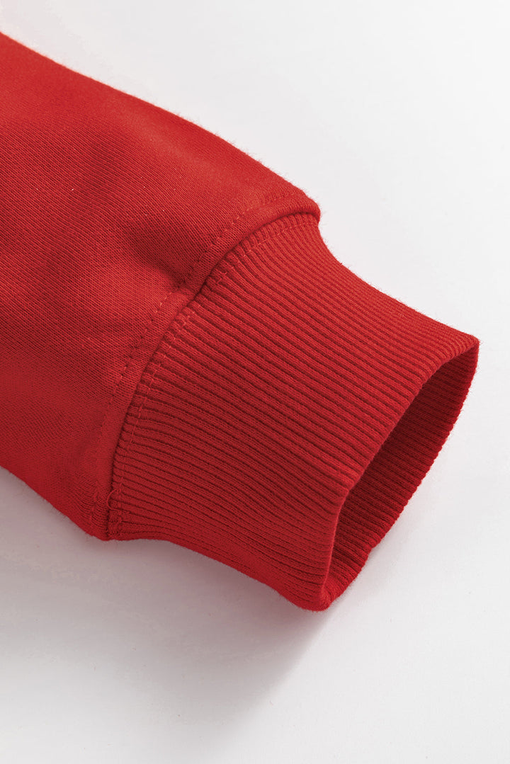 Junora Jolly Printing Christmas Pullover