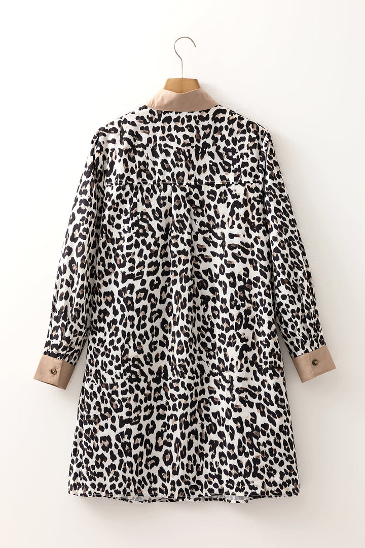 Khalani Long Sleeve Flared Dress