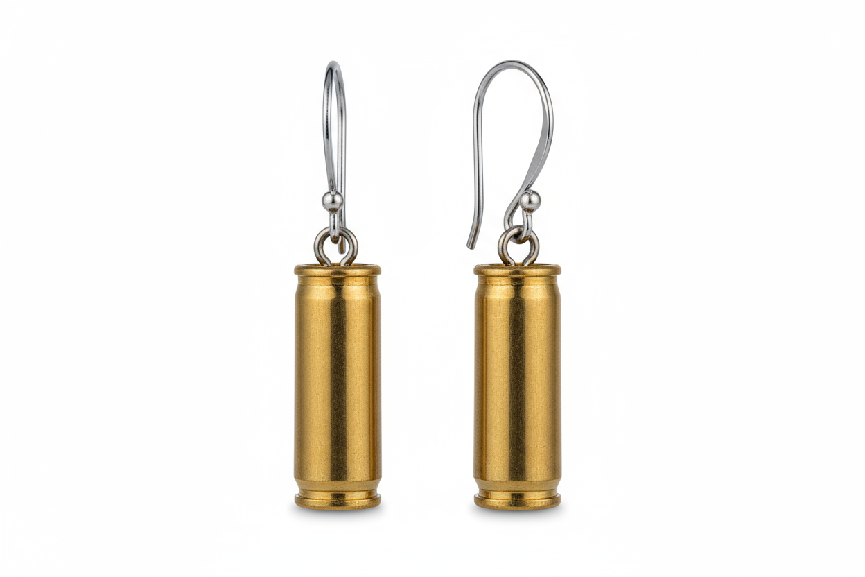 bullet earrings