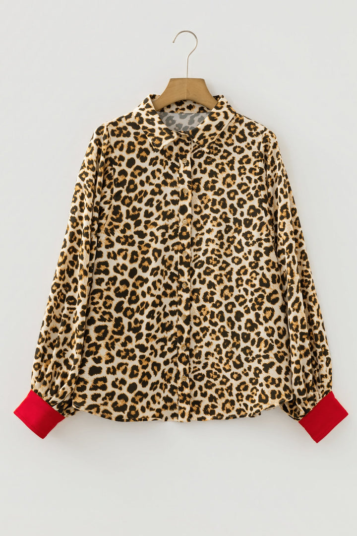 Mikayla Contrast Edge Shirt