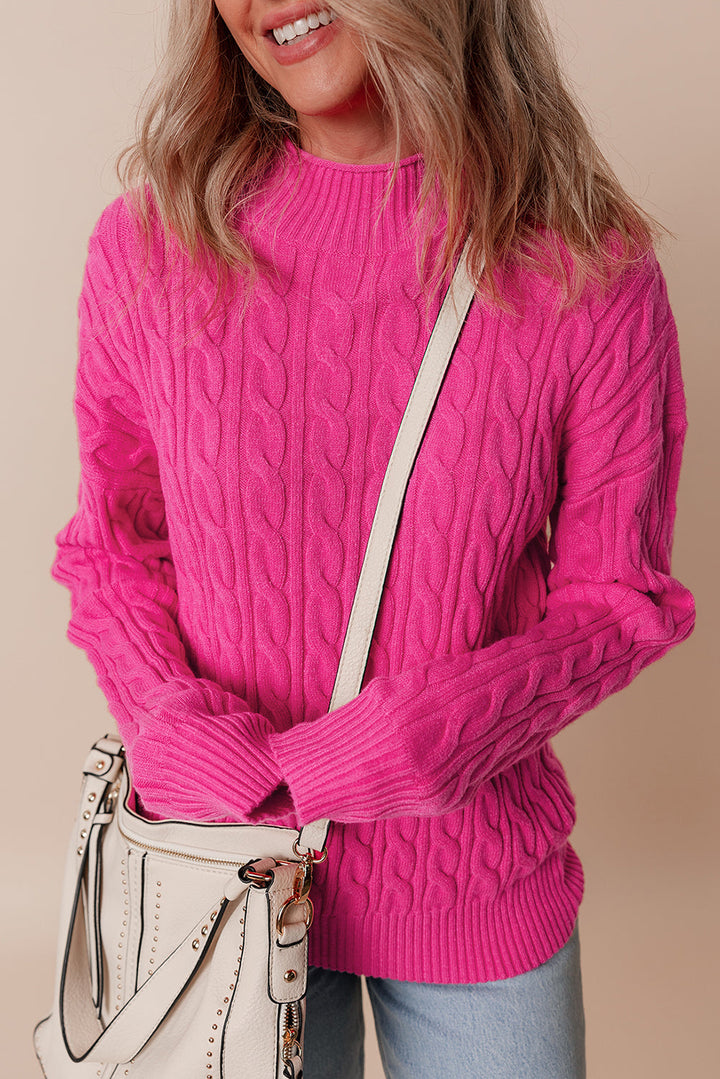 Lola High Drop Shoulder Sweater