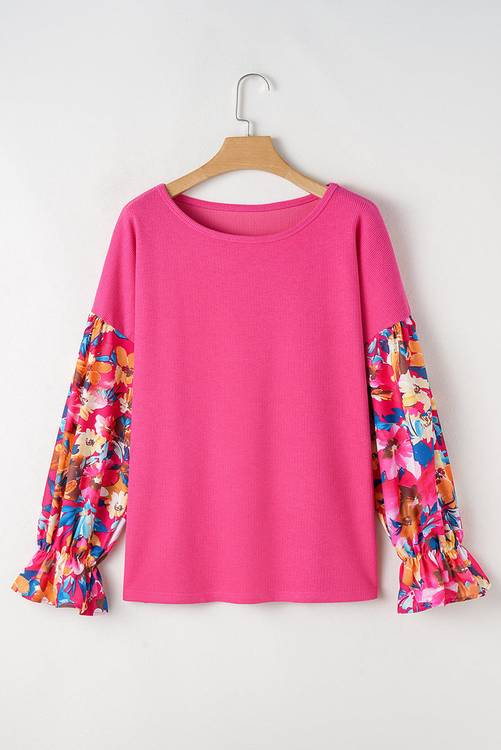 Harmony Sleeve Rib Knit PLUS Top