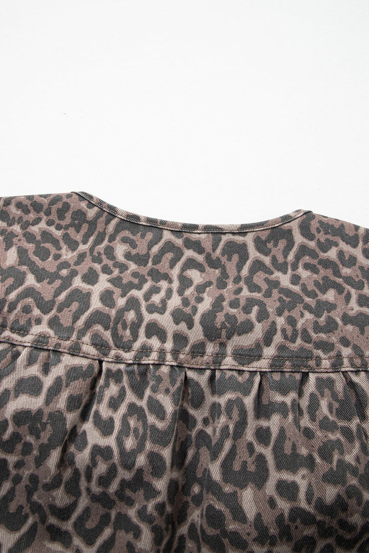 Stephanie Puff Sleeve Babydoll Top
