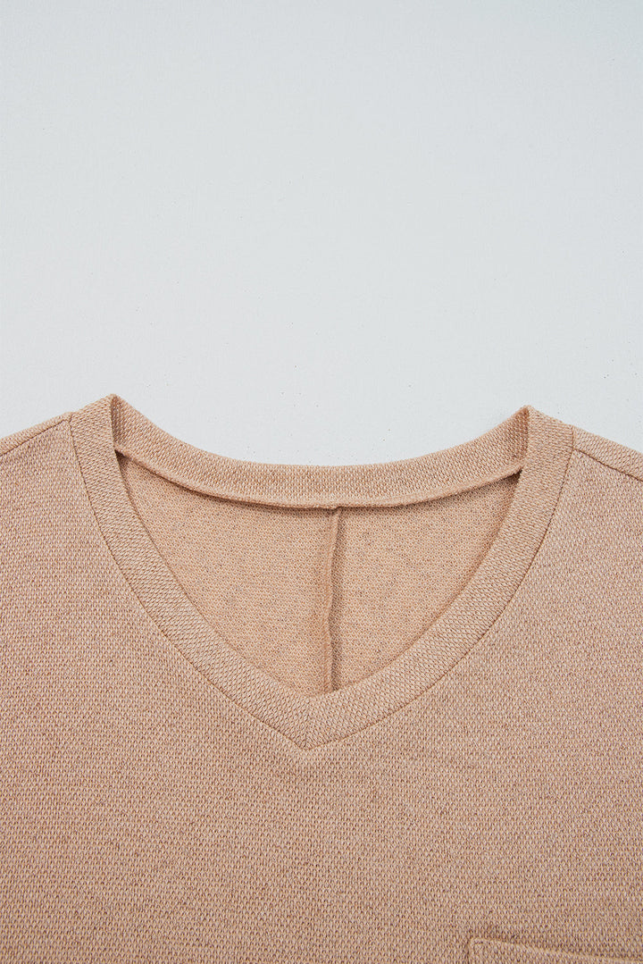 Abby Shoulder Knit Tunic PLUS Top
