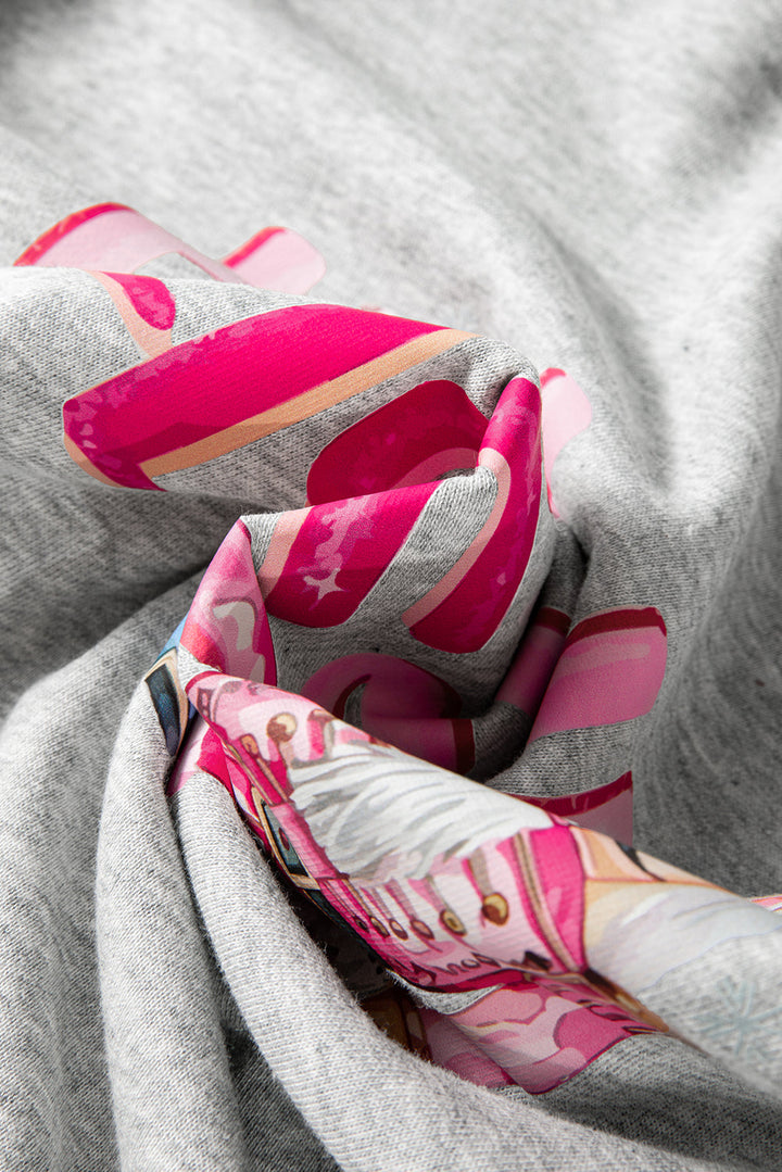 Emma Nutcracker Print Christmas Sweatshirt