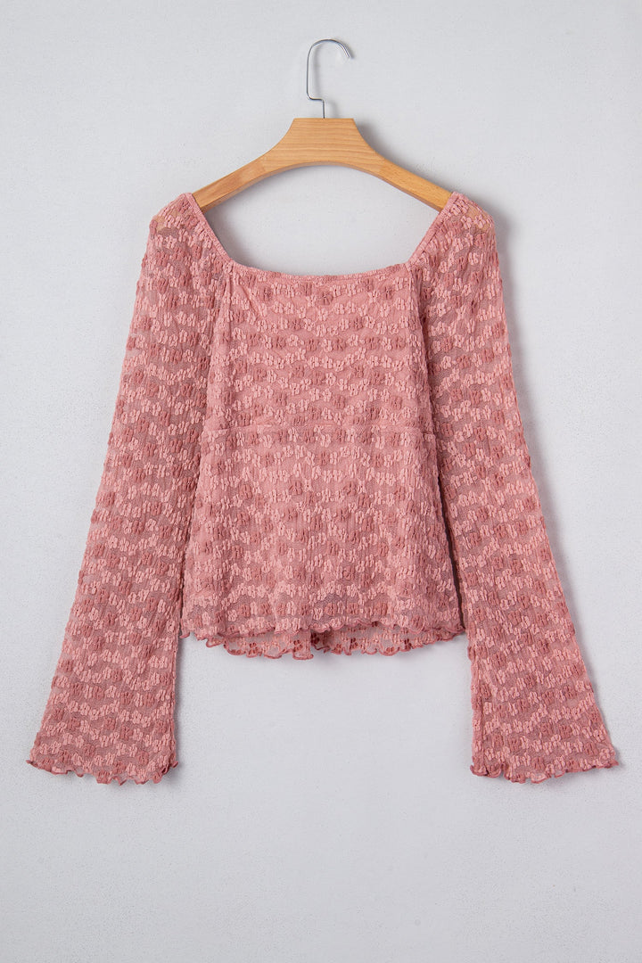Paloma Detail Floral Lace Blouse