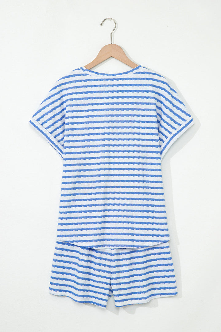 Madalyn Knitted Short Sleeve Top