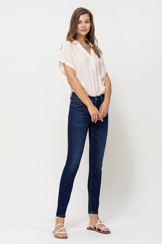Christina High Rise Skinny Jeans