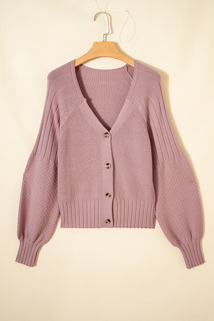 Khloe Mixed Texture Knit Sweater