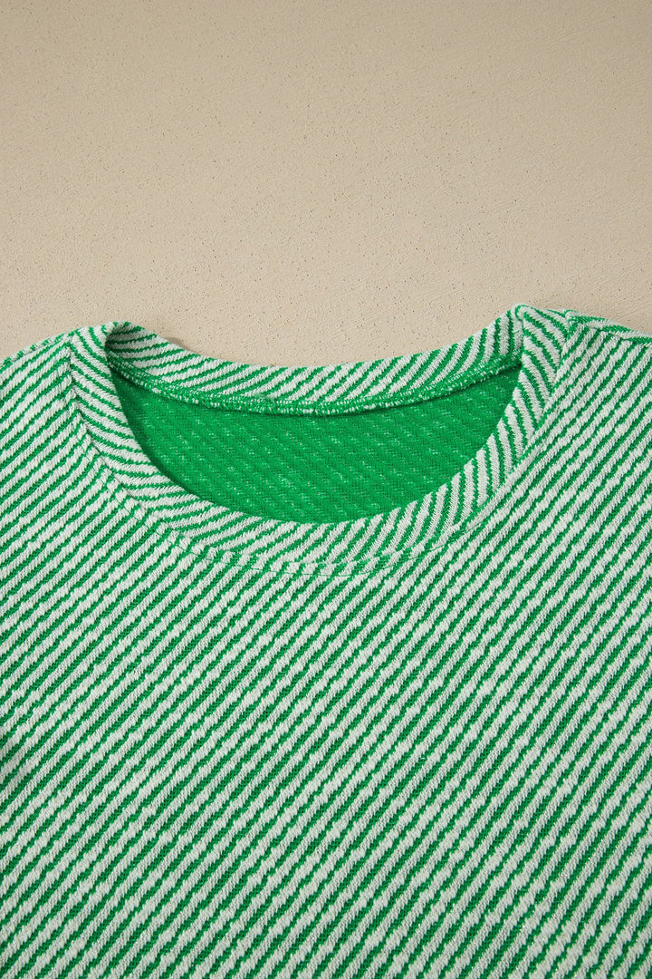 Elisabeth Ruffled Short Sleeve Blouse