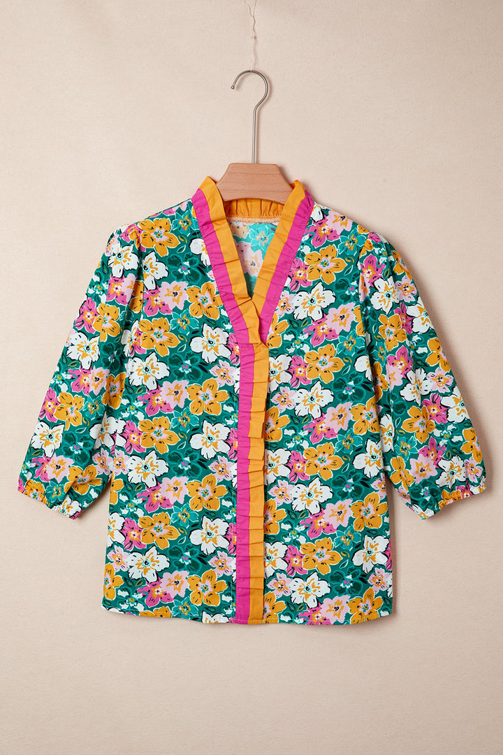Meadow 3 4 Sleeve Blouse