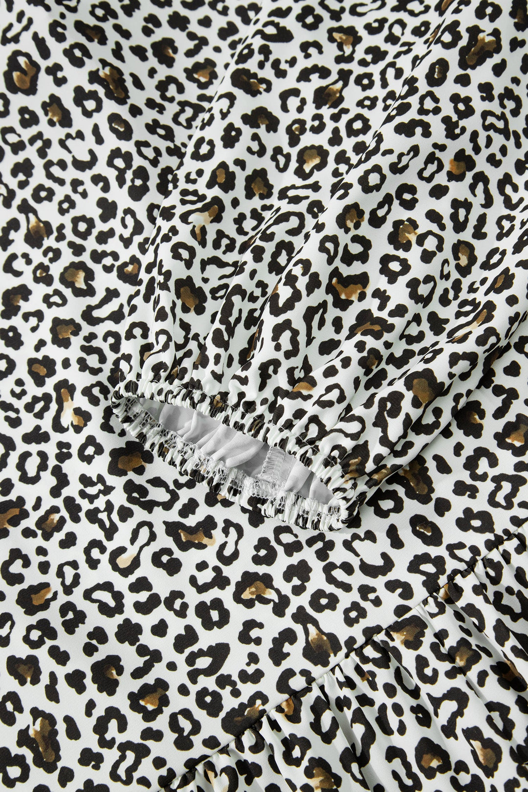 Elsa Puff Sleeve Print PLUS Blouse