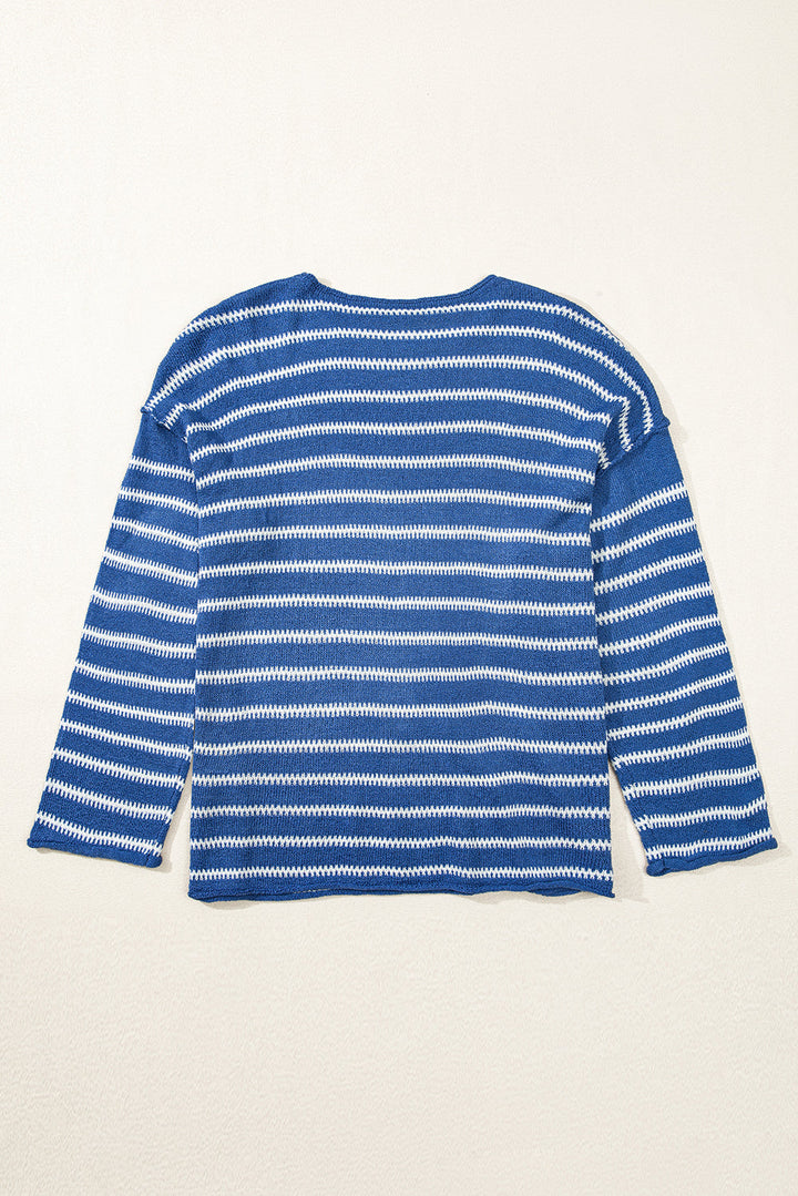 Elle Drop Shoulder O PLUS Sweater