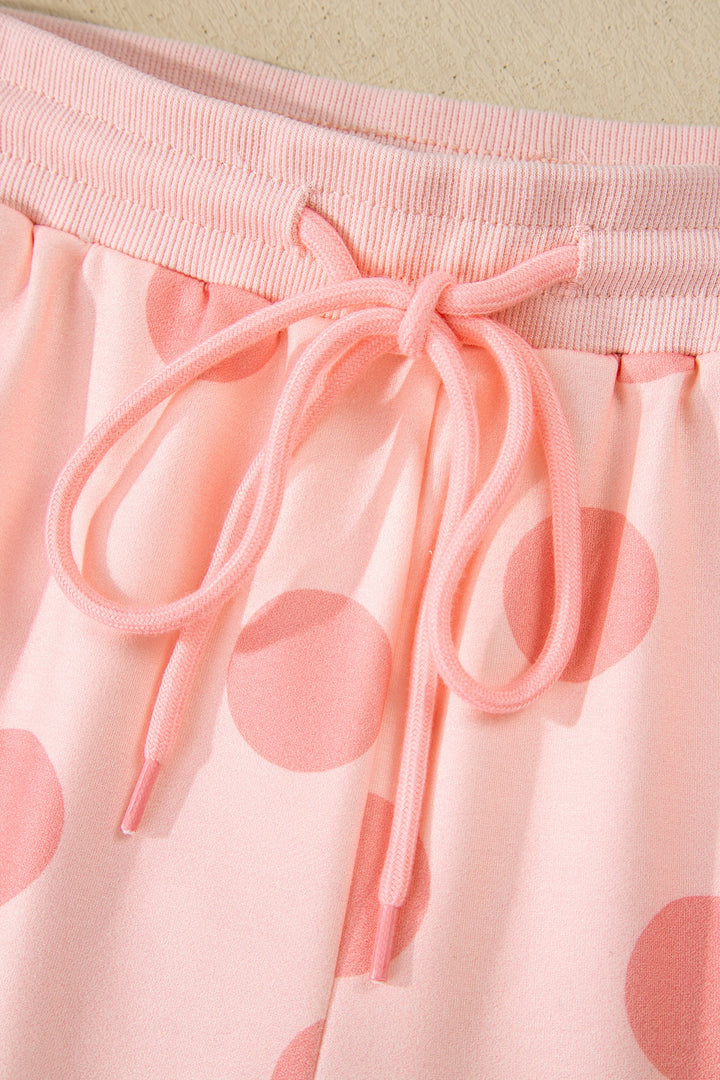 Aadhya Shoulder Pullover Drawstring Shorts