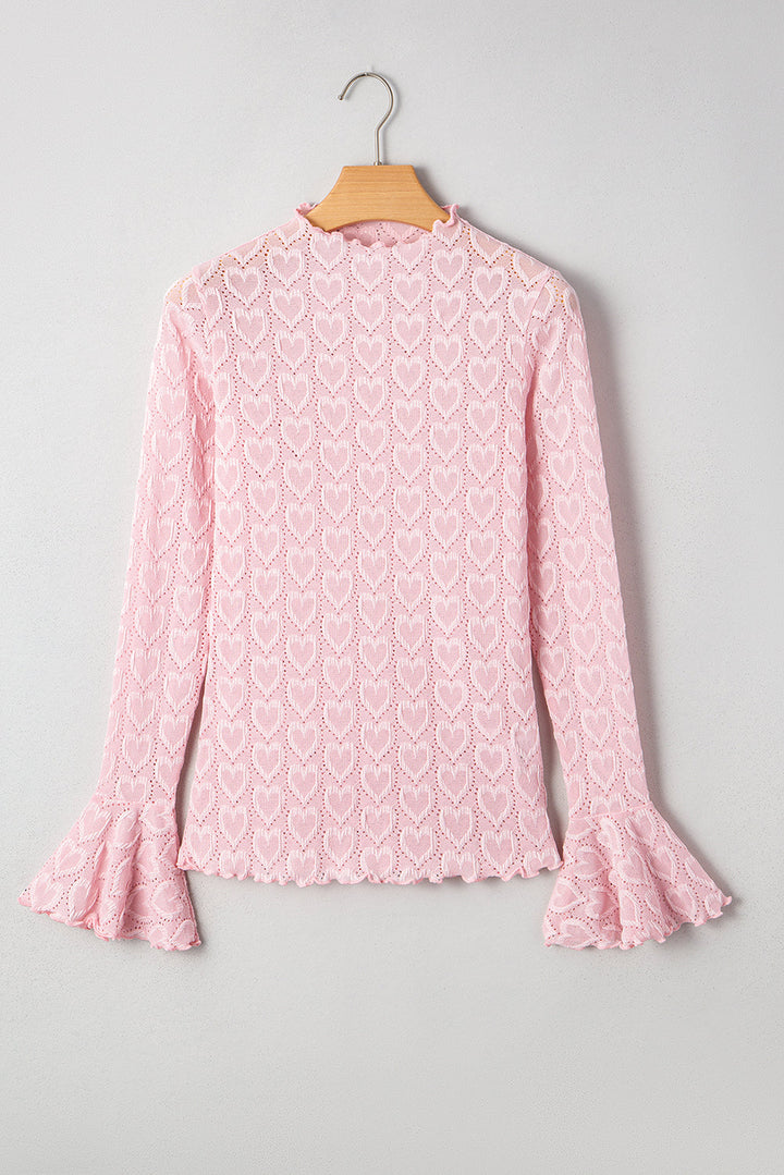 Emily Sleeve Mock Fitted Top