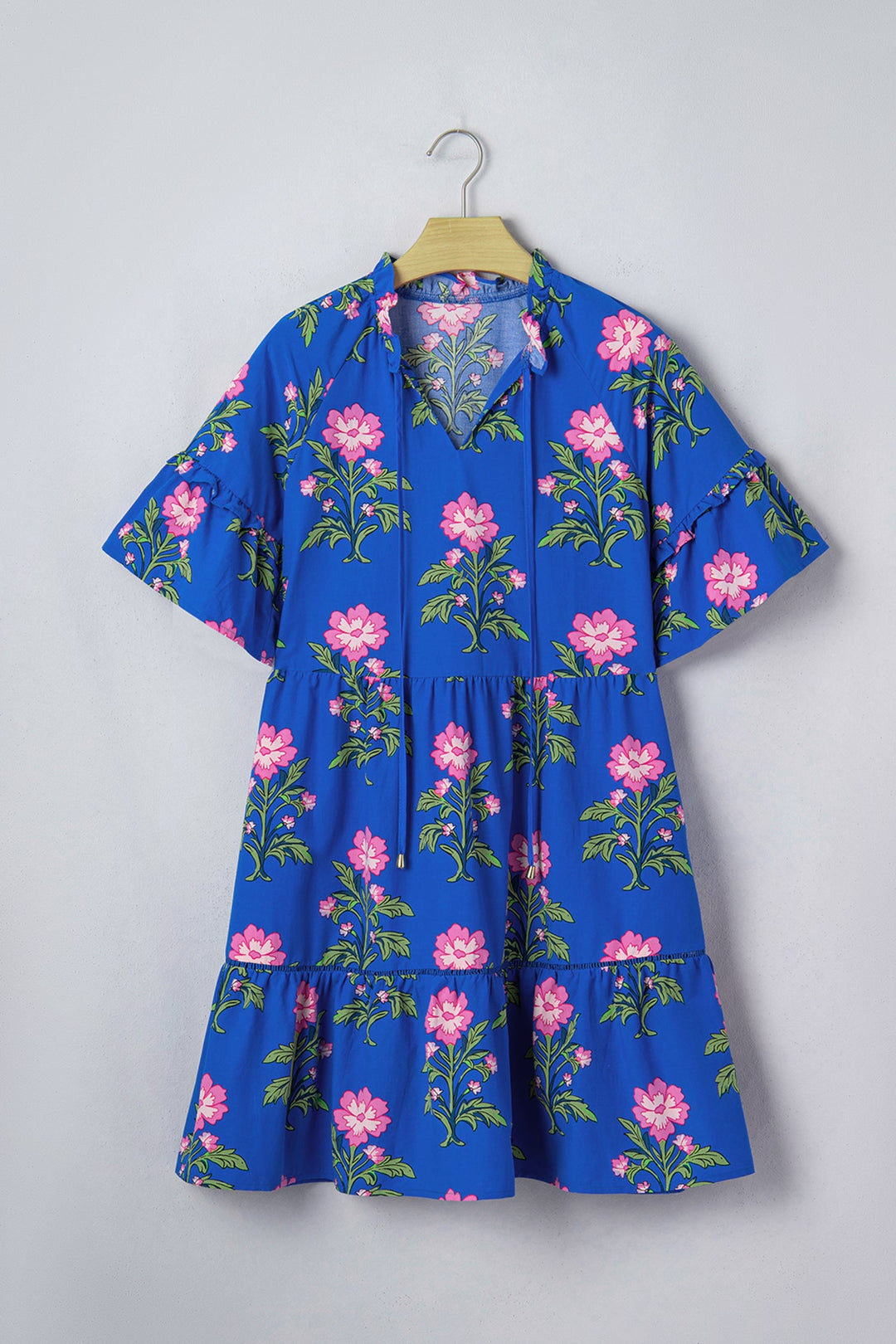 Lillian Sleeve Loose Flower Dress