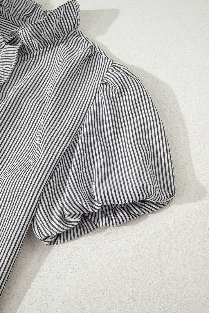 Demi Short Bubble Sleeve Shirt